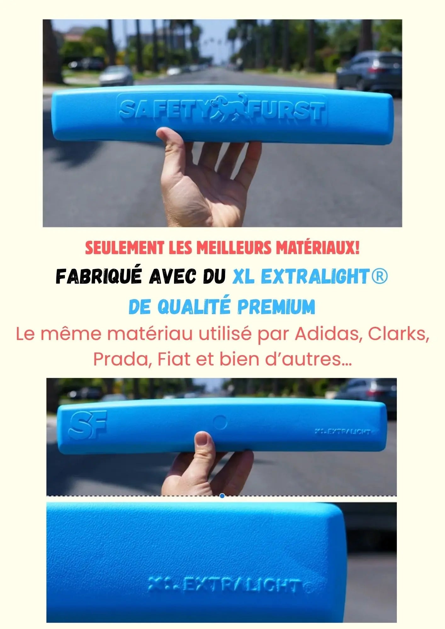 SafetyFurst™—  Appui-tête auto Woofy Furst