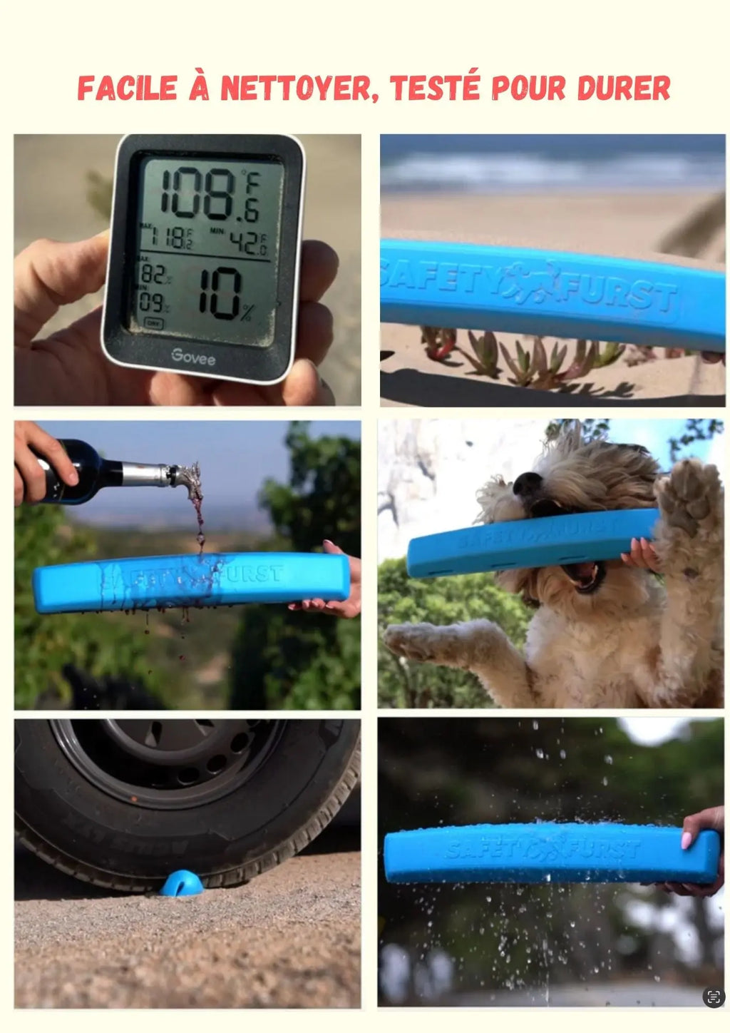 SafetyFurst™—  Appui-tête auto Woofy Furst