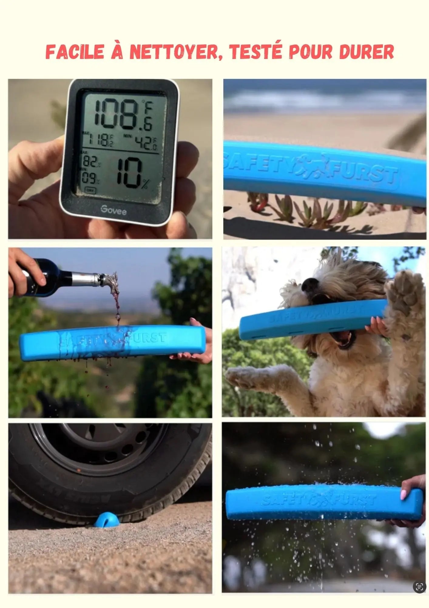 SafetyFurst™—  Appui-tête auto Woofy Furst