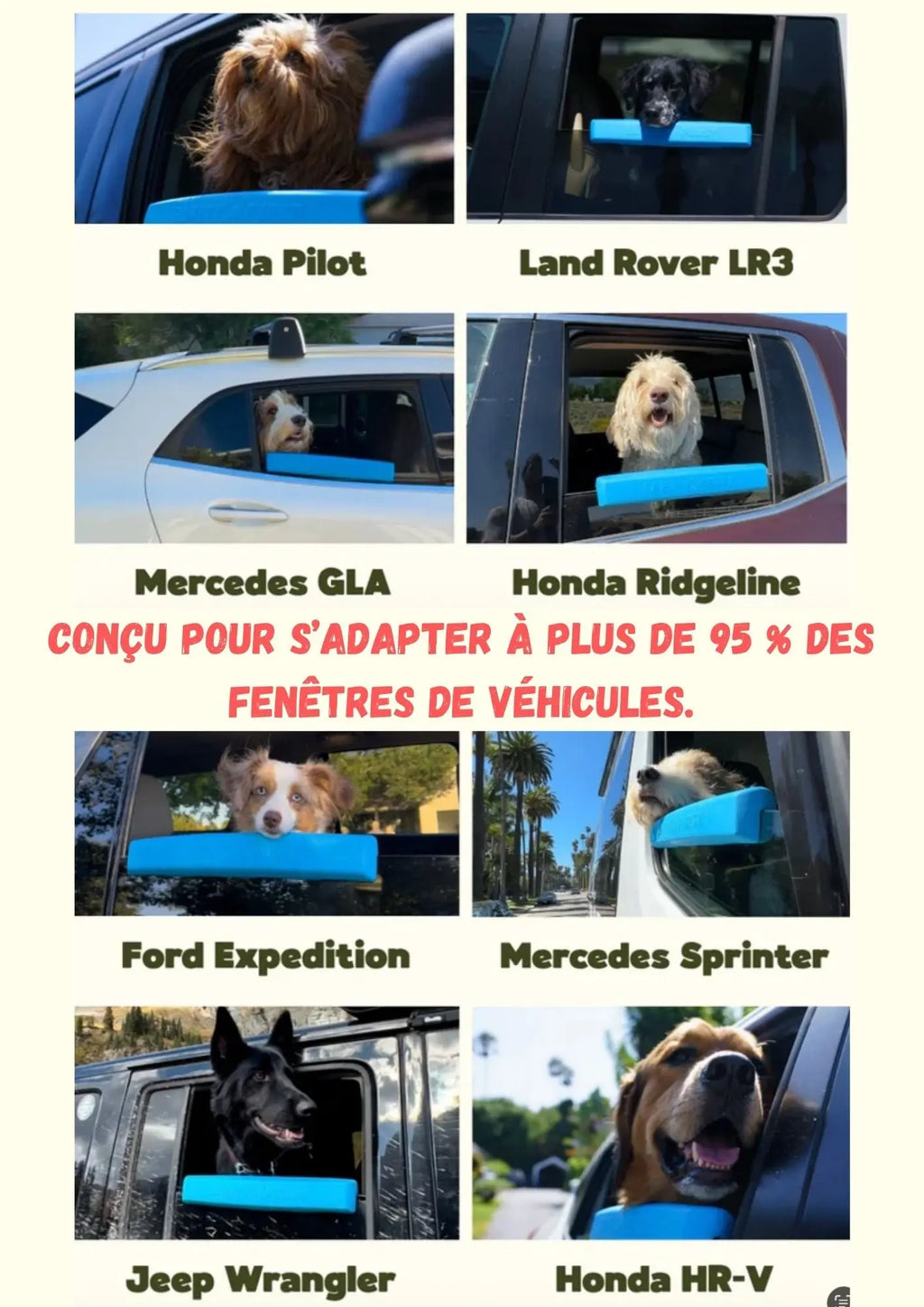 SafetyFurst™—  Appui-tête auto Woofy Furst